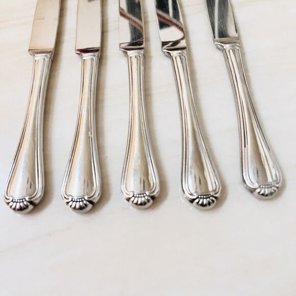 5pc ONEIDA Winter Hill Stainless Dinner Knife 9 1/2” Distinction Deluxe Canada - Picture 7 of 8